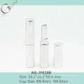 Attractive&Hot sale Plastic Square Lipstick Tube AG-JY6108, Cup Size 8.4/8.9mm, AGPM Cosmetic Packaging, Custom Colors/Logo